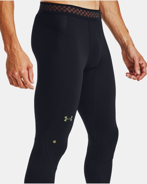 Under Armour Rush Tights Mens Gents Baselayer Bottoms Pants Trousers Compression 